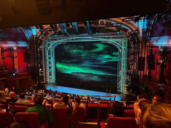 Broadway Theatre - 53rd Street, section: Front Mezzanine R, row: F, seat: 3