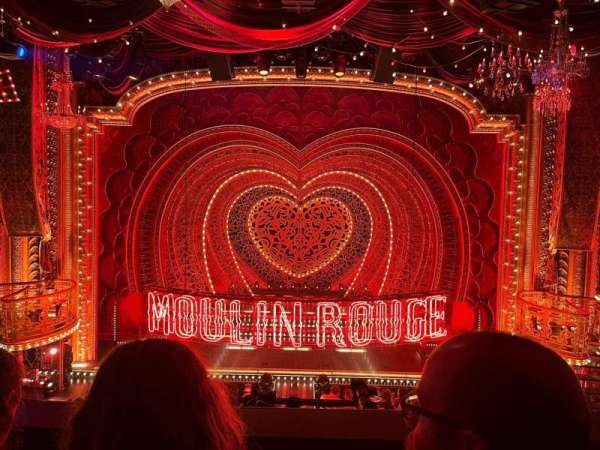 Al Hirschfeld Theatre, section: Mezzanine C, row: B, seat: 107