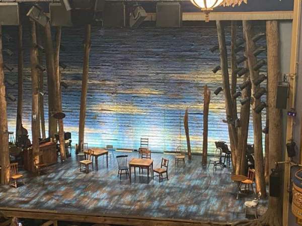 Gerald Schoenfeld Theatre, section: Mezzanine R, row: J, seat: 2