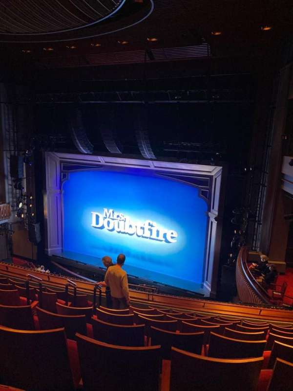 Stephen Sondheim Theatre, section: Mezzanine R, row: HH, seat: 12