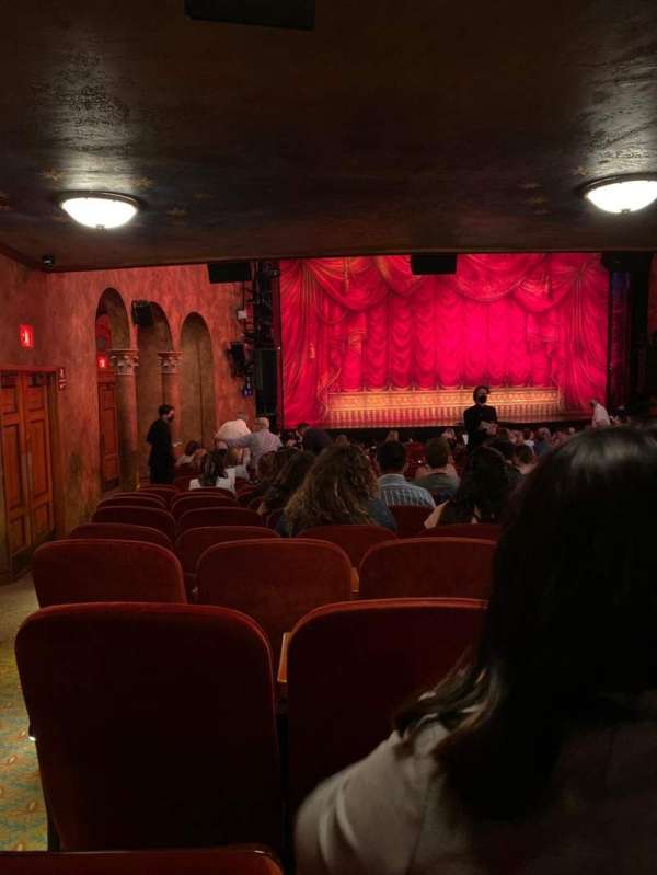 August Wilson Theatre, section: Orchestra L, row: V, seat: 13