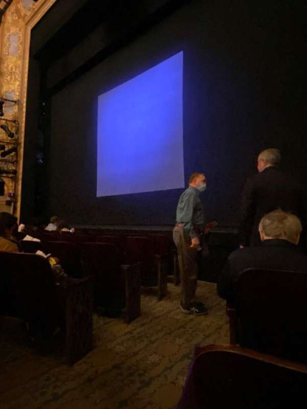 Longacre Theatre, section: Orchestra R, row: E, seat: 1