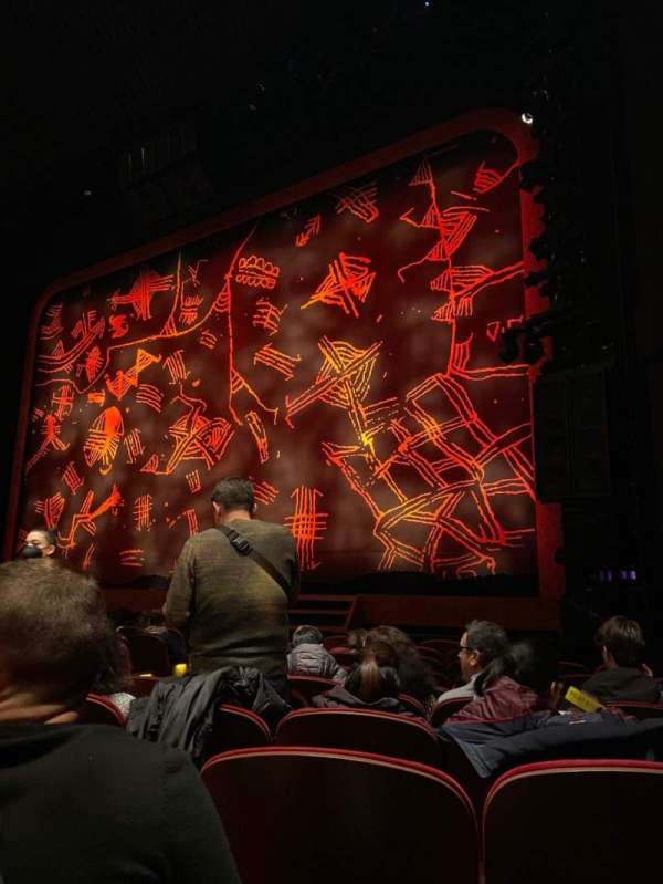 Minskoff Theatre, section: Orchestra R, row: K, seat: 8