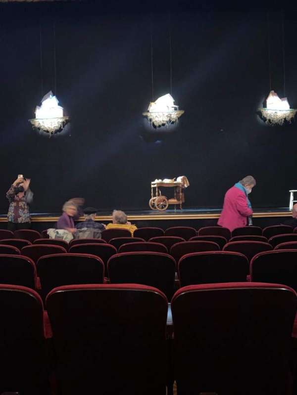 St. James Theatre, section: Orchestra C, row: F, seat: 109