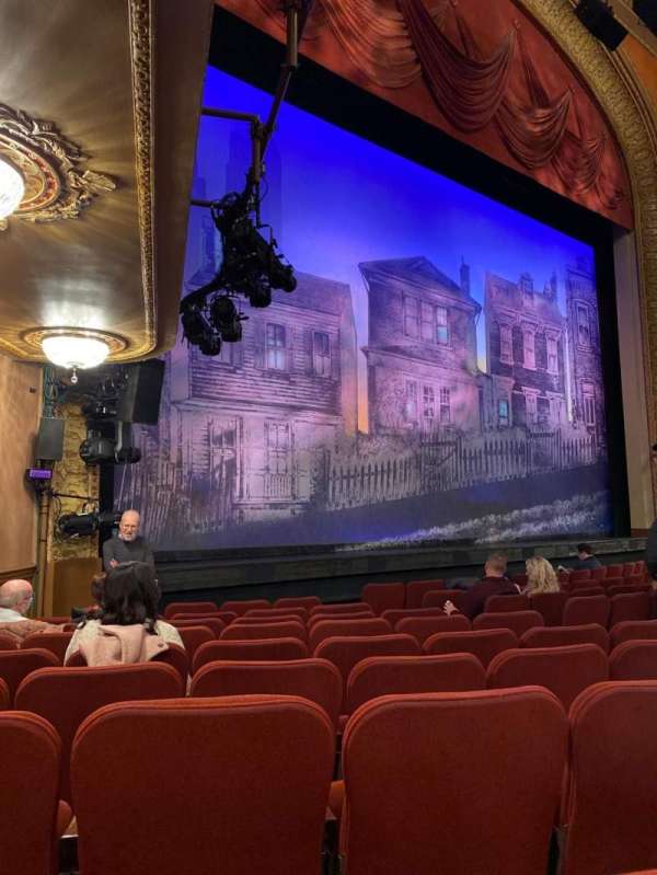 Barrymore Theatre, section: Orchestra L, row: H, seat: 17