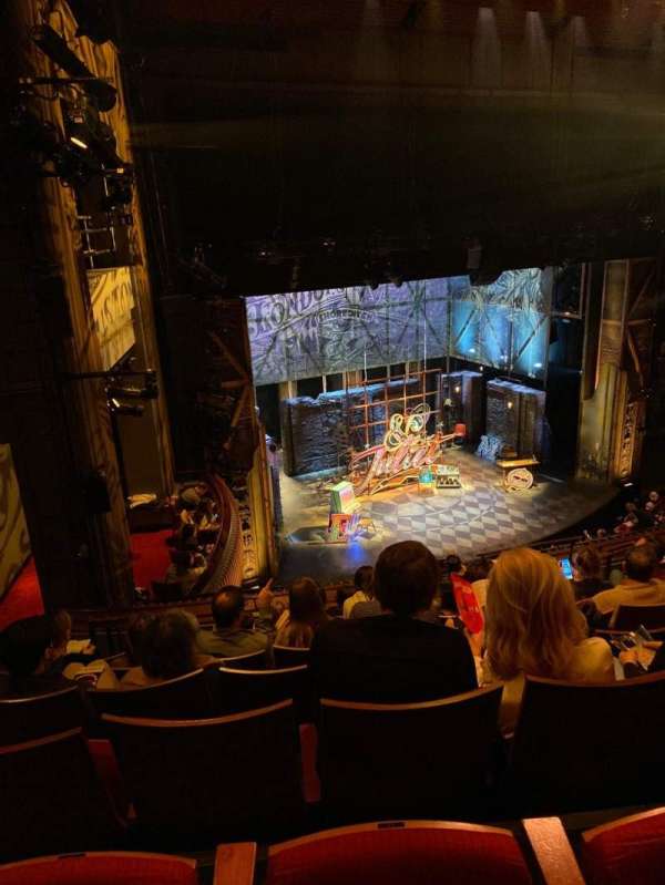 Stephen Sondheim Theatre, section: Mezzanine L, row: HH, seat: 19