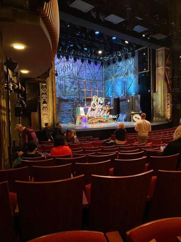 Stephen Sondheim Theatre, section: Orchestra L, row: N, seat: 21