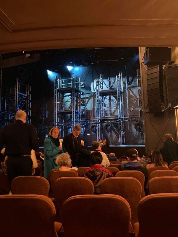Music Box Theatre, section: Orchestra R, row: N, seat: 8
