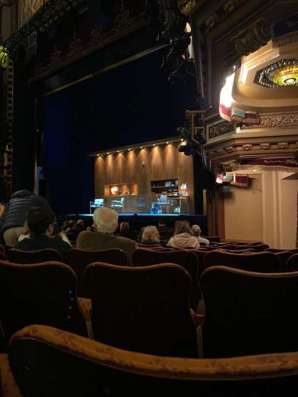Belasco Theatre, section: Orchestra R, row: L, seat: 22