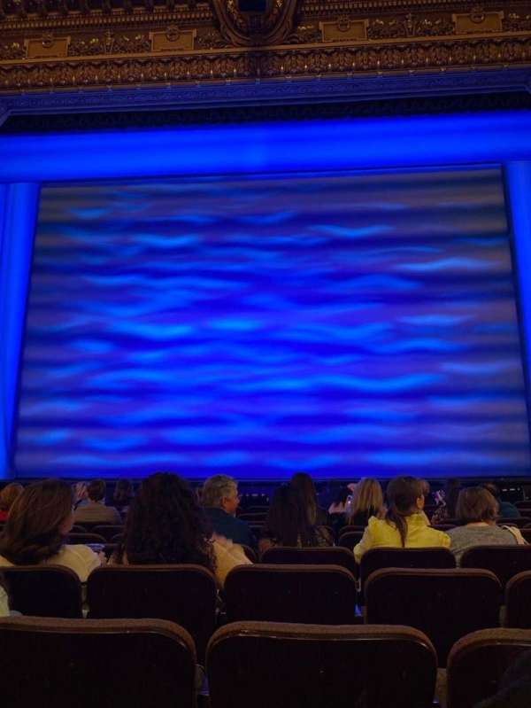 Hippodrome Theatre, section: Center Orchestra, row: K, seat: 110