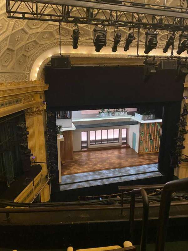 Hudson Theatre, section: Balcony L, row: C, seat: 1