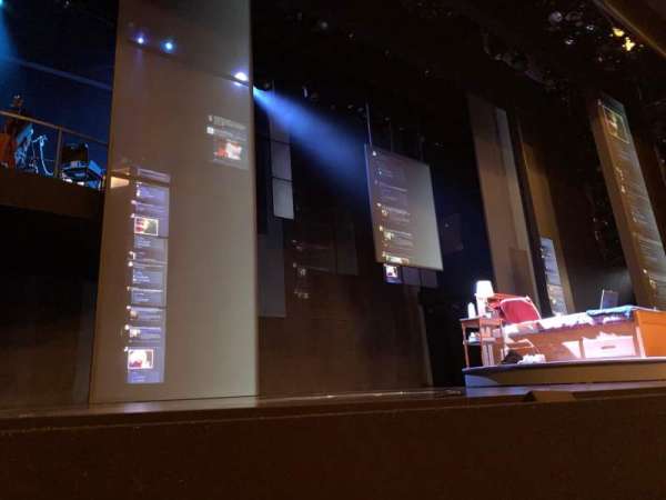 Music Box Theatre, section: Orchestra L, row: B, seat: 1