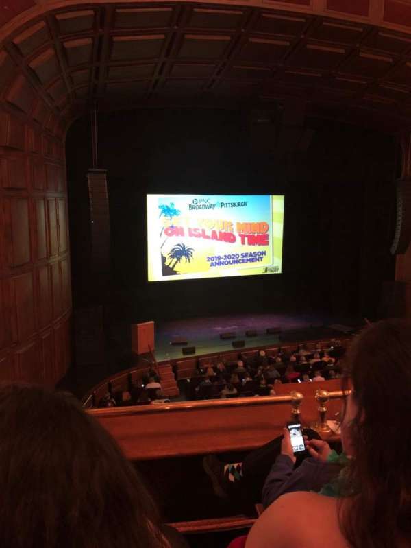 Benedum Center, section: Directors Circle LC, row: CC, seat: 41
