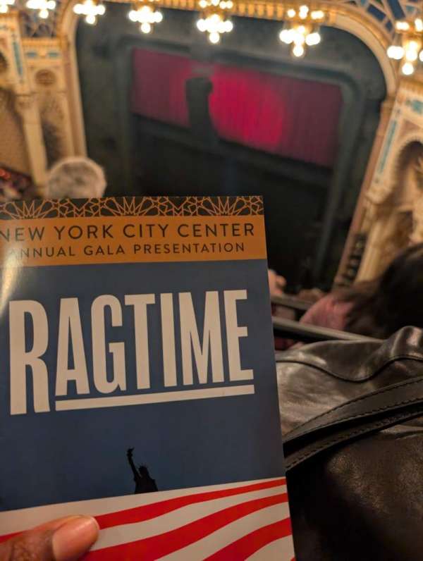 Mainstage at the New York City Center, section: Balcony, row: G, seat: 158