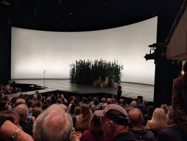 Barbican Theatre, section: Stalls, row: J, seat: 3