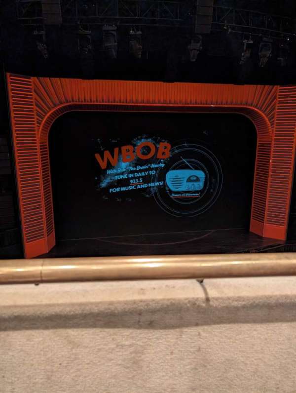 Marquis Theatre, section: Mezzanine C, row: A, seat: 103