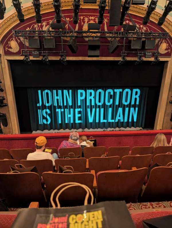Booth Theatre, section: Mezzanine C, row: E, seat: 105
