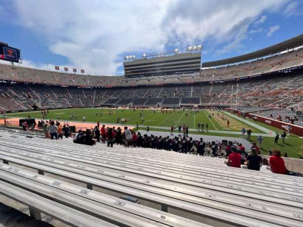 Neyland Stadium, section: A, row: 21, seat: 9