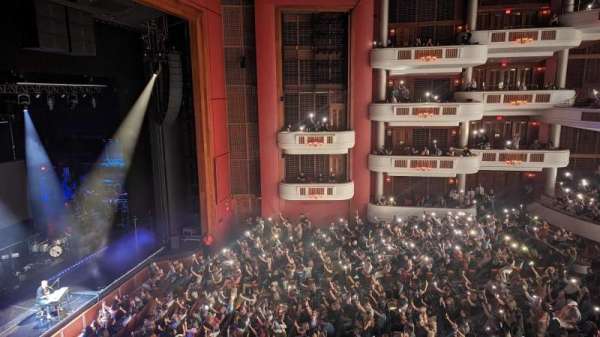 Au-Rene Theatre at the Broward Center, section: Mezzanine Box B, seat: 1