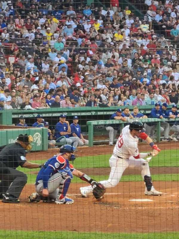 Fenway Park, section: Field Box 33, row: K, seat: 4