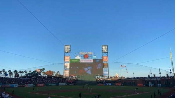 Oracle Park, section: 116, row: 23, seat: 6