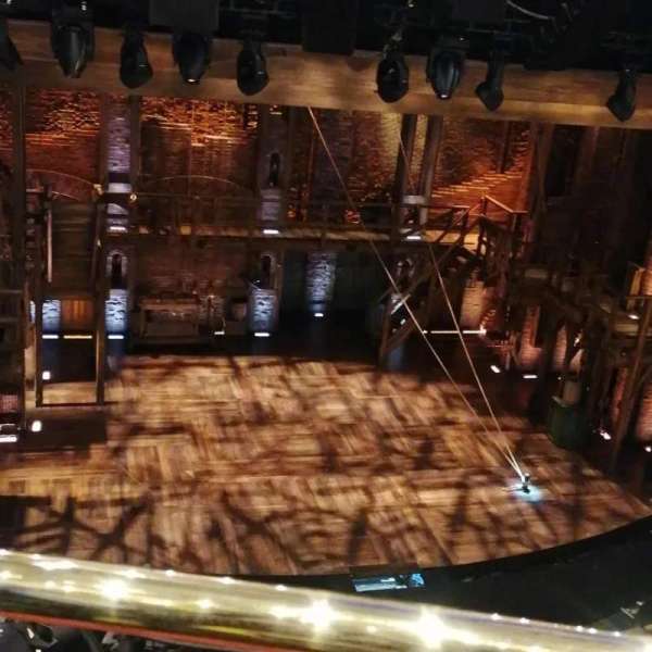 Victoria Palace Theatre, section: Grand Circle, row: A, seat: 28