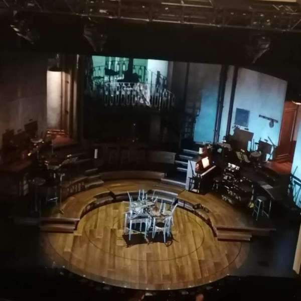 Lyric Theatre, West End, section: Balcony, row: A, seat: 16