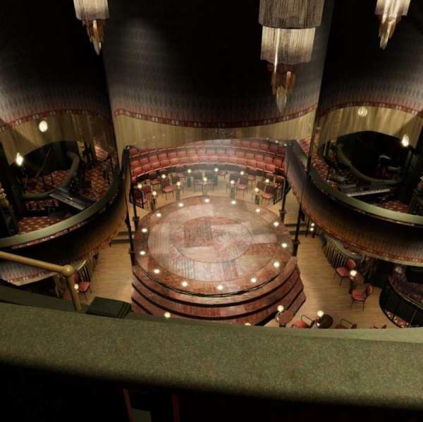 Playhouse Theatre, section: Upper Circle, row: C, seat: 15