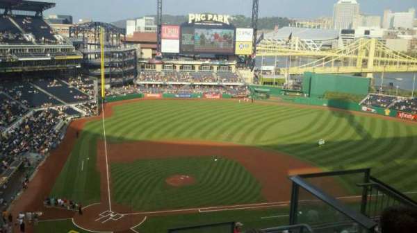 PNC Park, section: 313, row: l, seat: 6