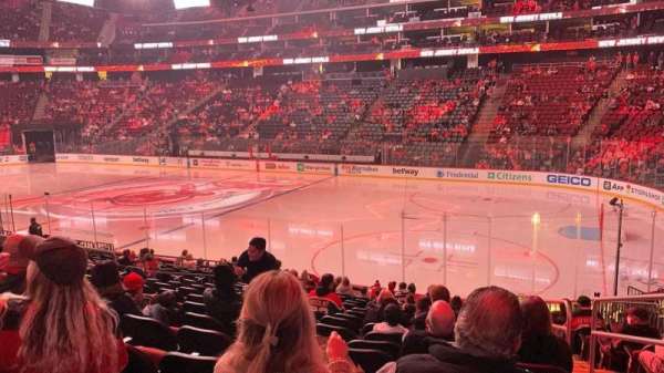 Prudential Center, section: 21, row: 16, seat: 2