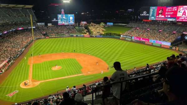 Angel Stadium, section: 525, row: J, seat: 19