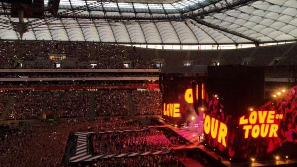 PGE Narodowy, section: G19, row: 3, seat: 107