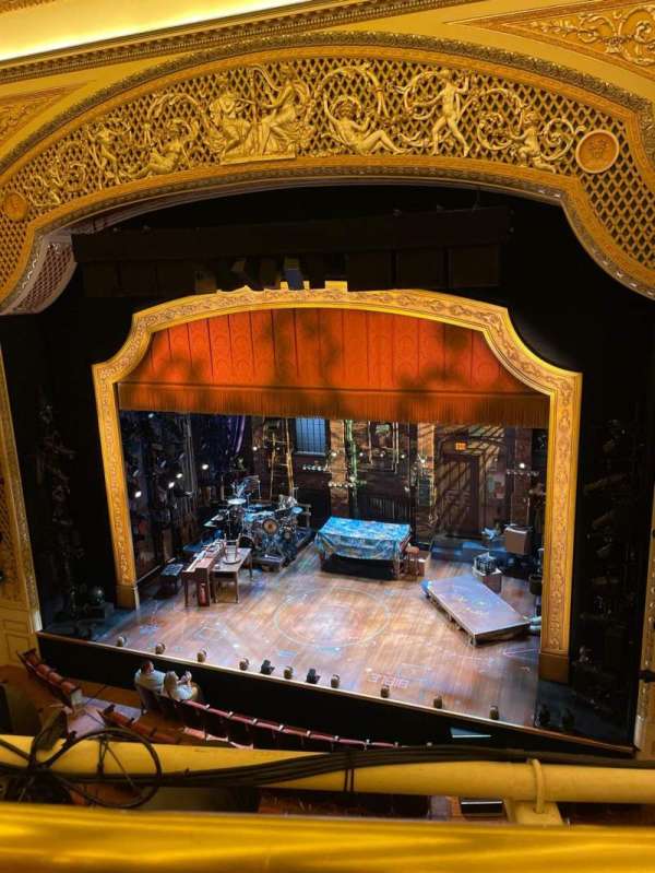 James Earl Jones Theatre, section: Balcony R, row: A, seat: 2