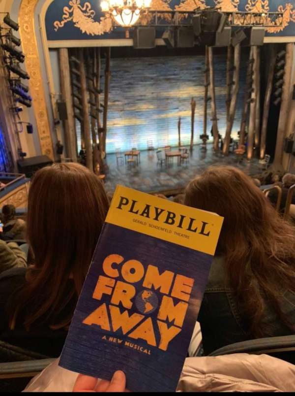 Gerald Schoenfeld Theatre, section: MEZZO, row: G, seat: 13