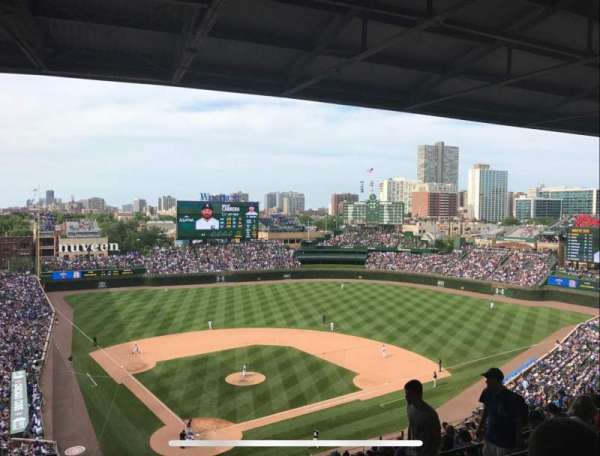 Wrigley Field, section: 420R, row: 4, seat: 3
