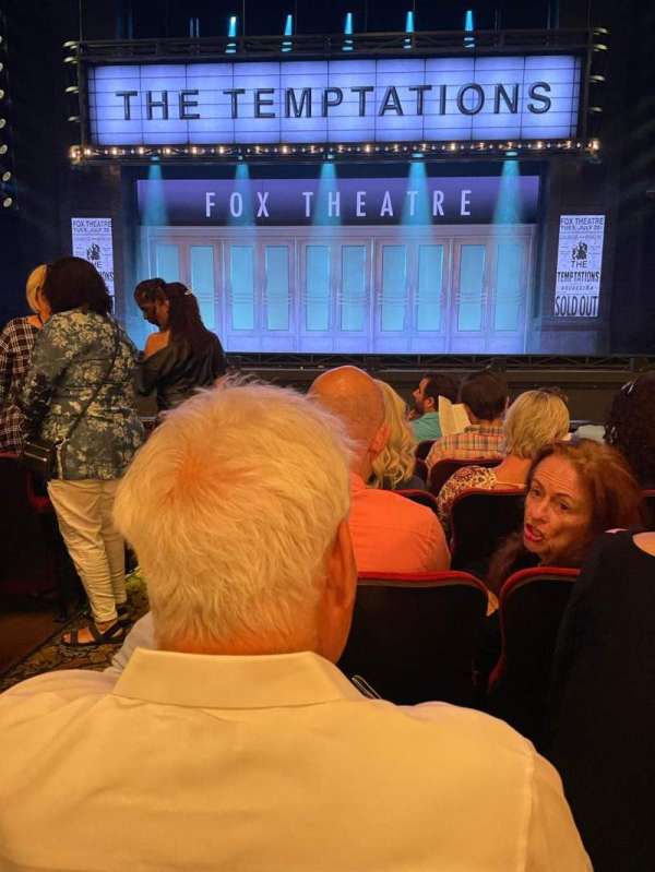Orpheum Theatre, Minneapolis, section: Main Floor 2, row: F, seat: 1