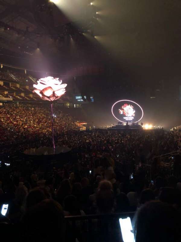 Toyota Center, section: 112, row: 17, seat: 8