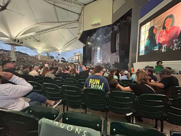 Cynthia Woods Mitchell Pavilion, section: 103, row: T, seat: 34