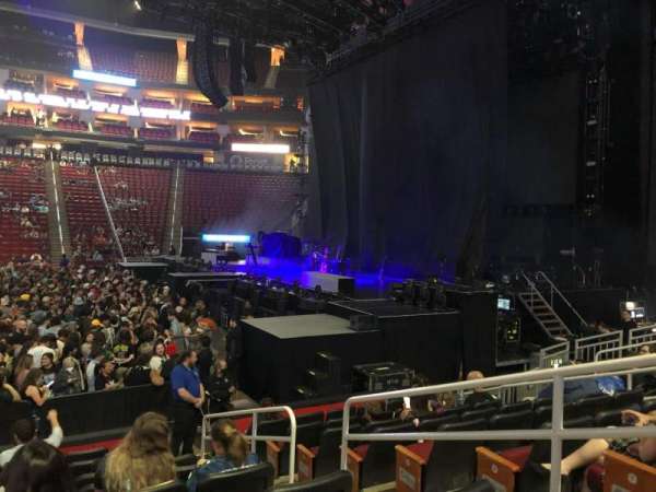 Toyota Center, section: 106, row: 9, seat: 3