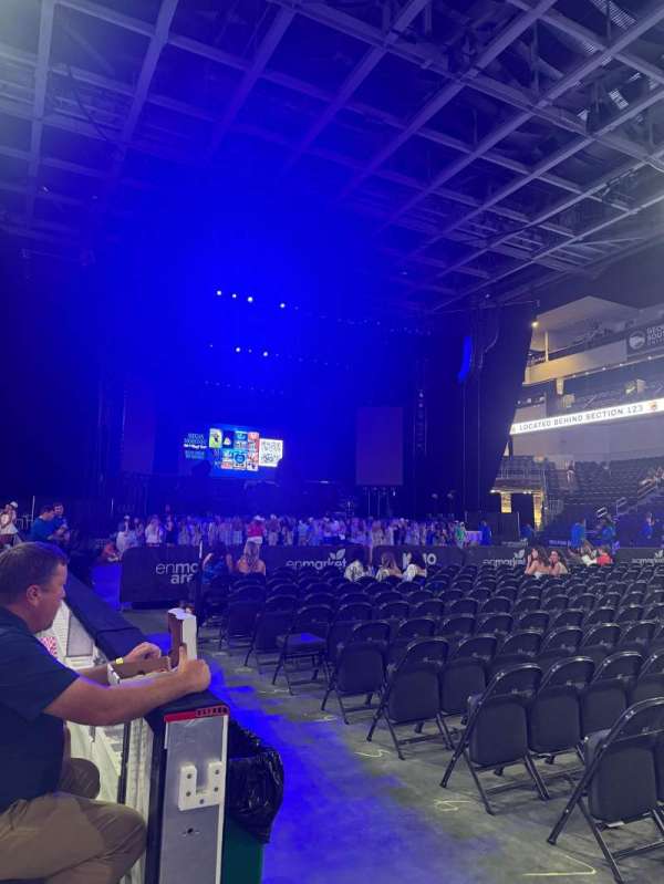 Enmarket Arena, section: 106, row: A, seat: 18