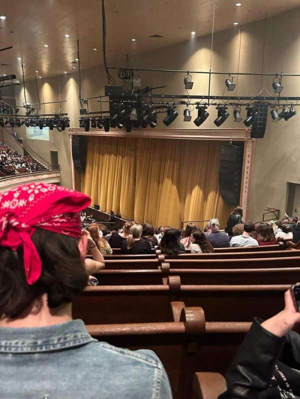 Ryman Auditorium, section: BAL-15, row: P, seat: 8