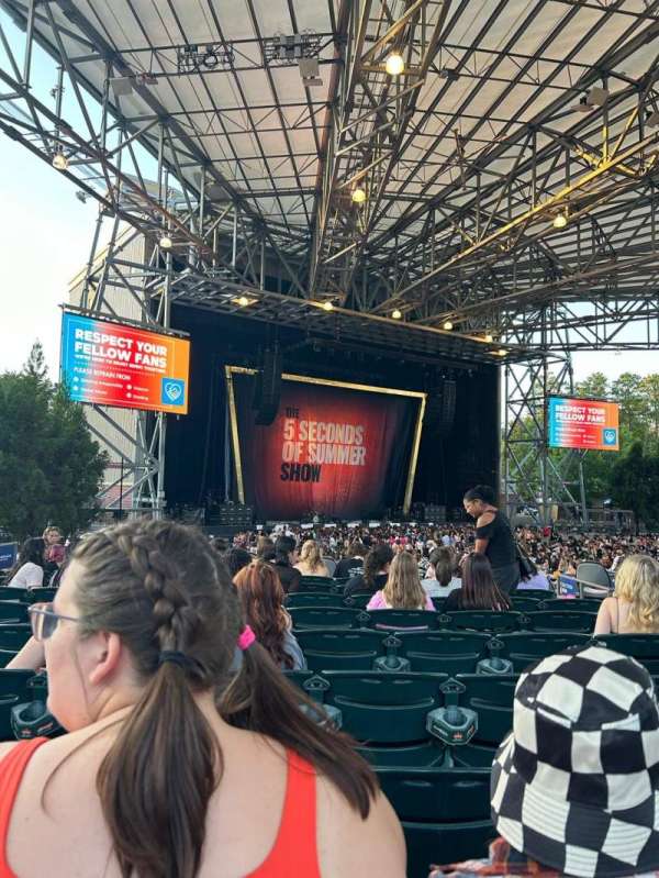 Ameris Bank Amphitheatre, section: 105, row: L, seat: 6