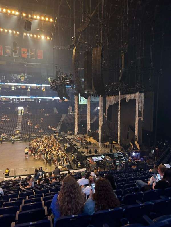 Bridgestone Arena, section: 107, row: P, seat: 14