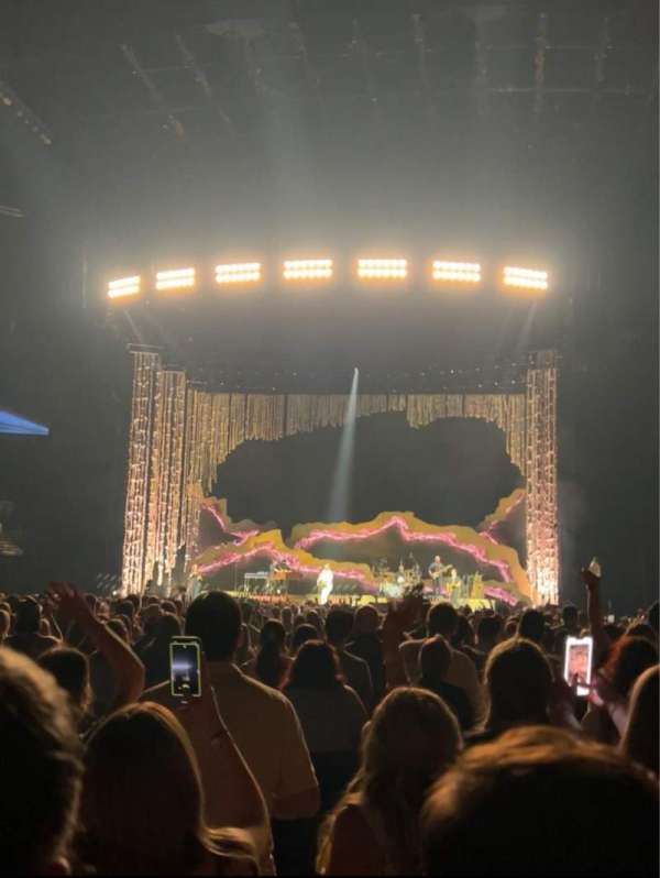Bridgestone Arena, section: Floor 6, row: 5, seat: 9