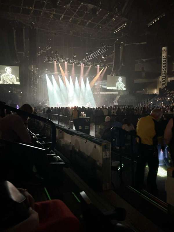 Bridgestone Arena, section: 118, row: BB, seat: 14