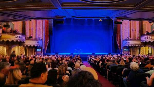 Orpheum Theatre, Los Angeles, section: Orchestra 3, row: X, seat: 1
