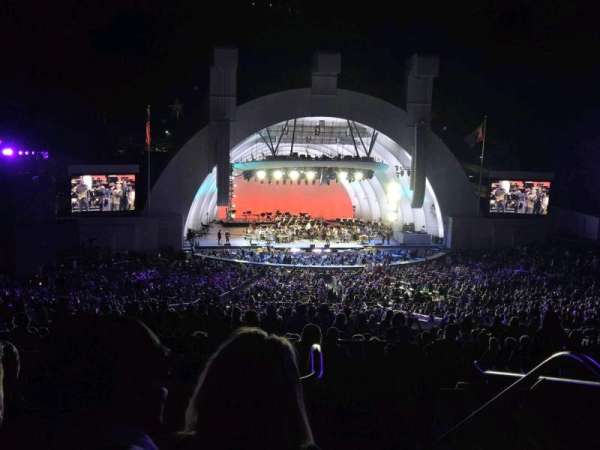 Hollywood Bowl, section: N3, row: 8, seat: 1