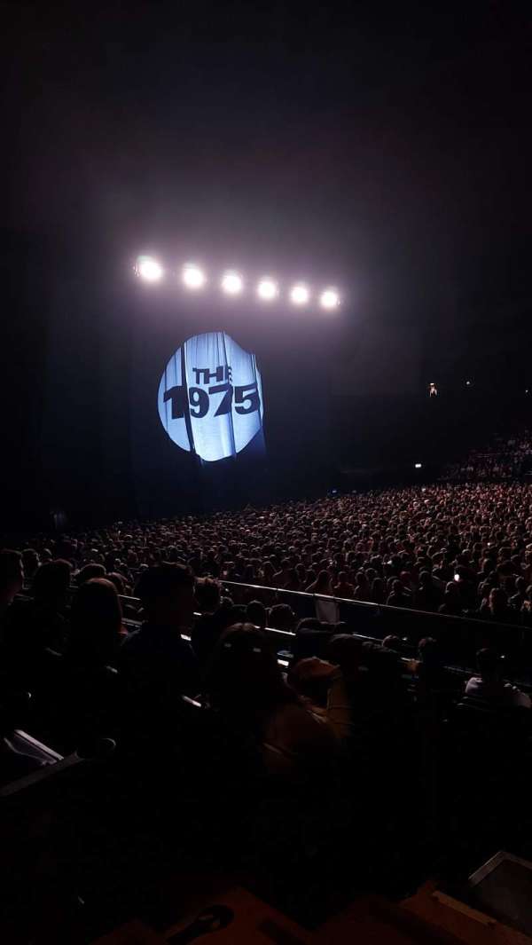 The O2, London, section: 102, row: K, seat: 70