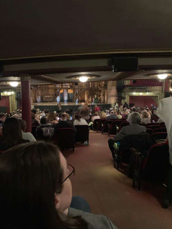 CIBC Theatre, section: Orchestra L, row: ZZ, seat: 3