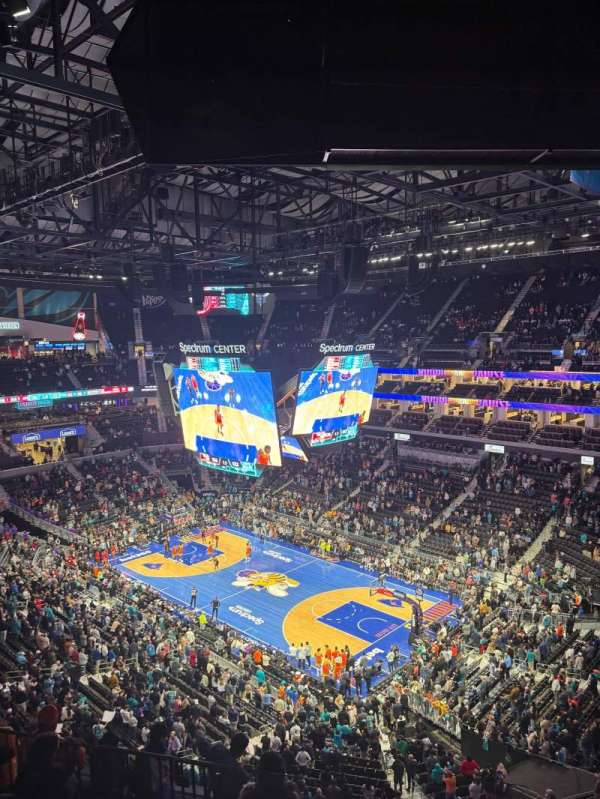 Spectrum Center, section: 205, row: K, seat: 4